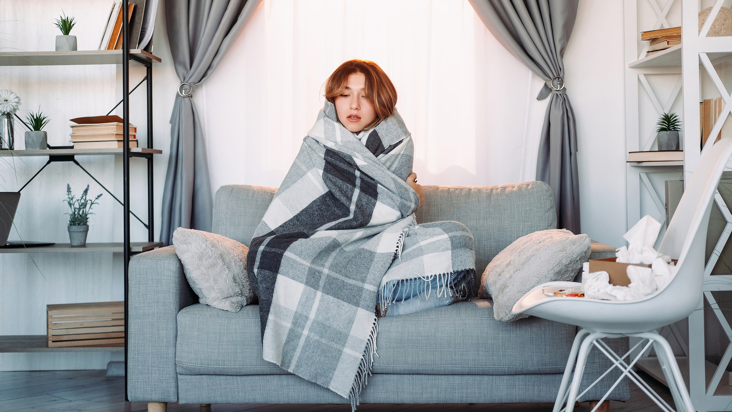 Озноб при простуде