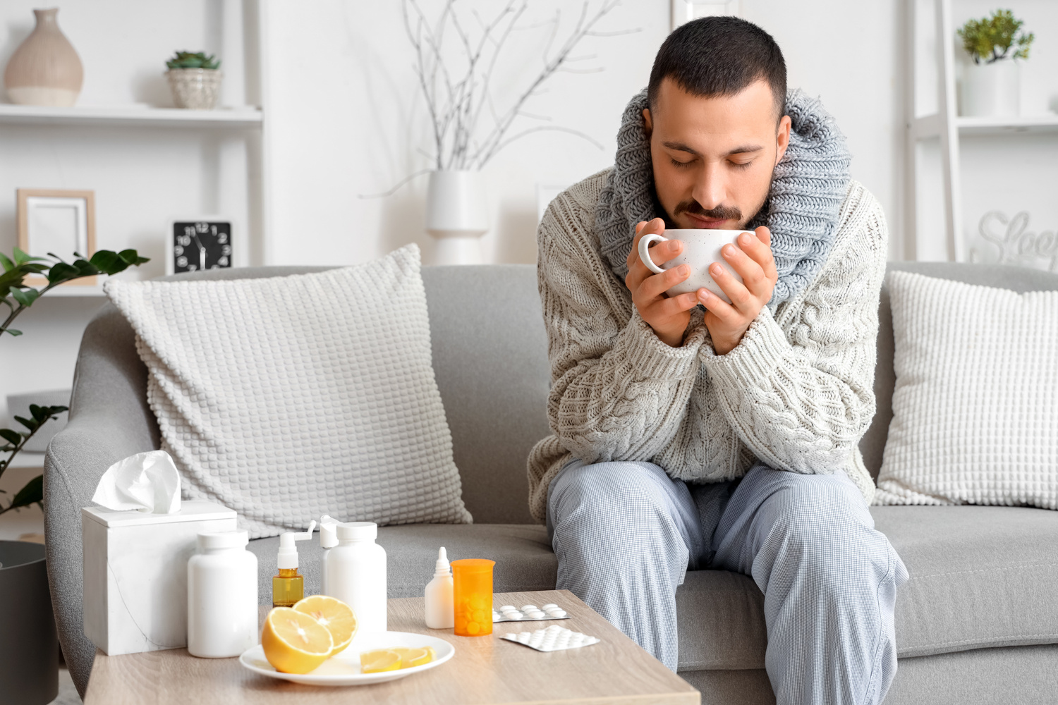 Напитки при простуде и гриппе